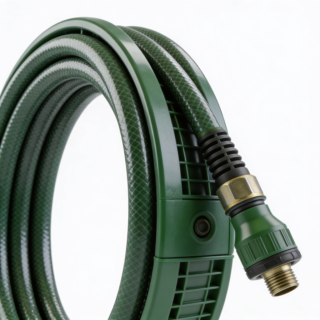 AlianaJames Pocket Hose Ballistic 50 FT Expandable Garden Hose w/Pocket Pivot Swivel Connector, Anti-Burst Sleeve Reinforced with Bulletproof Fiber, Lightweight, No-Kink, Compact, UV-Protected, AS SEEN ON TV