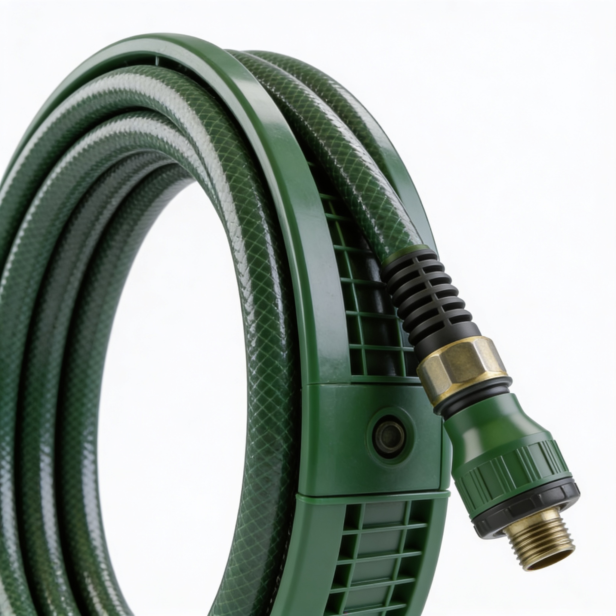 AlianaJames Pocket Hose Ballistic 50 FT Expandable Garden Hose w/Pocket Pivot Swivel Connector, Anti-Burst Sleeve Reinforced with Bulletproof Fiber, Lightweight, No-Kink, Compact, UV-Protected, AS SEEN ON TV
